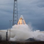 Stunning images of a giant rocket launch