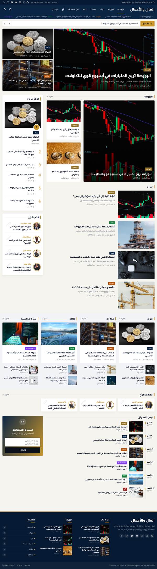 المال والأعمال